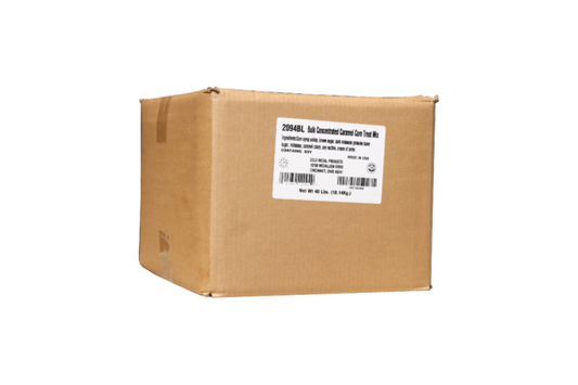 CARAMEL CORN TREATS MIX BULK 40 LB