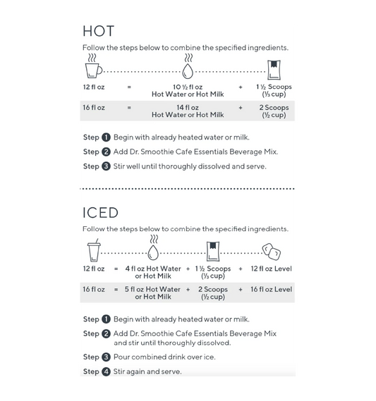 SMOOTHIE CAFE ESSENTIALS CLASSIC LATE - 1,58 KG