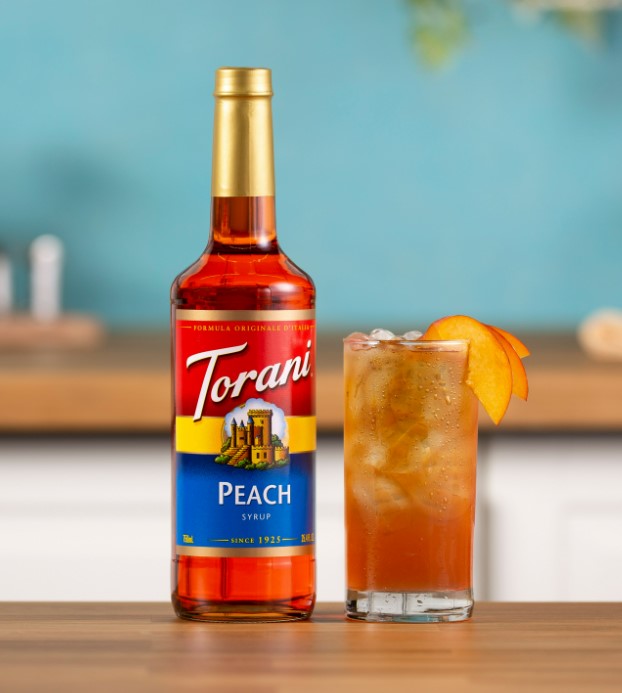 SYRUP TORANI PEACH 750ML