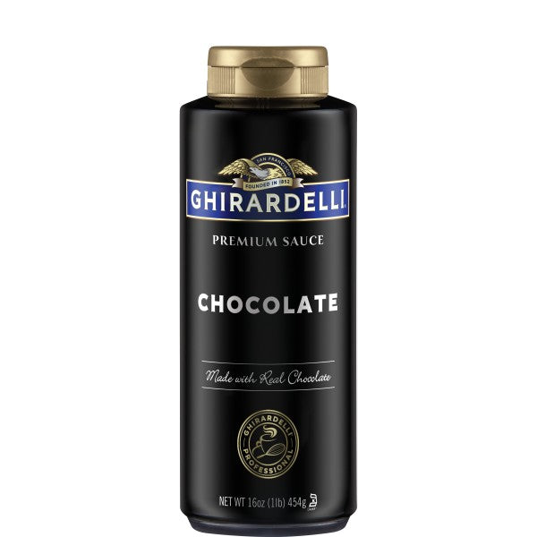 GHIRARDELLI BLACK LABEL CHOCOLATE SAUCE 16 OZ
