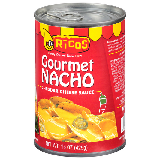 QUESO CHEDDAR GOURMET LATA DE 15 OZ