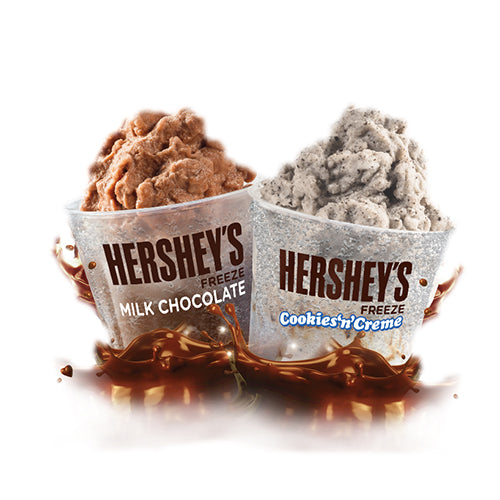 HERSHEYS FREZZE COOKIES & CREAM FUB (BOLSA 2 LB)