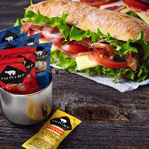 JUNIOR SALSA MAYONESA EXP 8G X 1500 UN