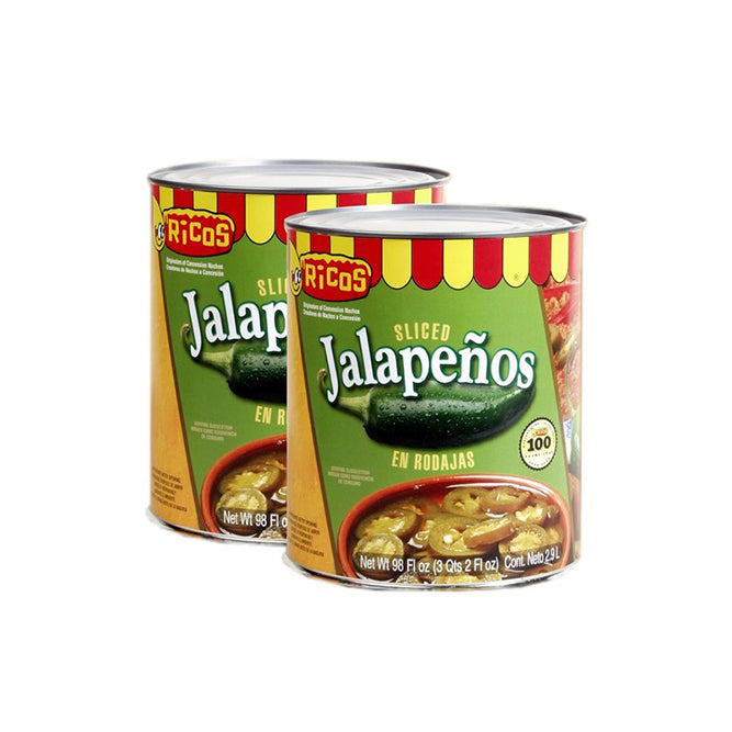 RICOS JALAPEÑO LATA DE 2.83 KILOS