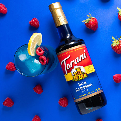 SYRUP TORANI BLUE RASPBERRY 750ML