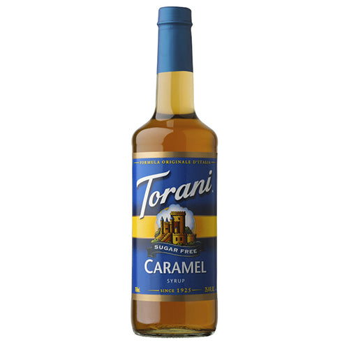 SYRUP TORANI CARAMEL SUGAR FREE 750ML