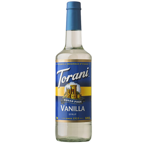 SYRUP TORANI SUGAR FREE VAINILLA 750ML