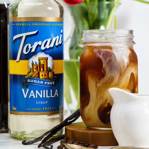 SYRUP TORANI SUGAR FREE VAINILLA 750ML