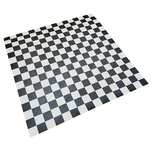 PAPEL ENCERADO 12"X12" NEGRO BLANCO X 1000 UN