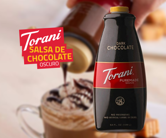 PUREMADE SAUCE DARK CHOCOLATE TORANI 64 OZ