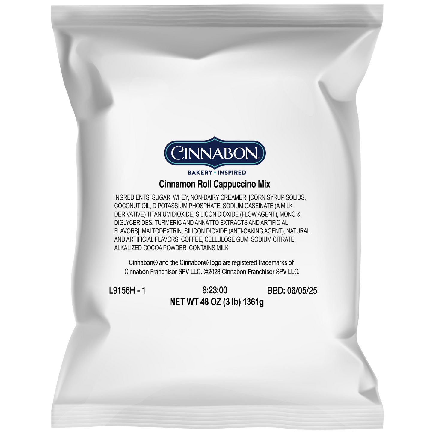 CINNAMON ROLL CAPPUCCINO MIX (1.36 KG)