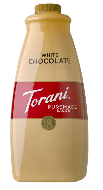 PUREMADE SAUCE WHITE CHOCOLATE TORANI 64 OZ