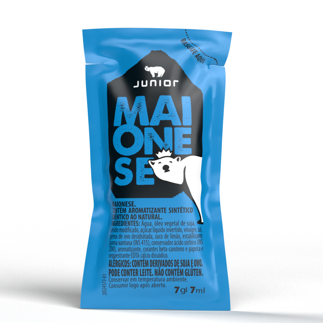 JUNIOR SALSA MAYONESA EXP 7G X 1488 UN (VENCE EL 12/04/26)