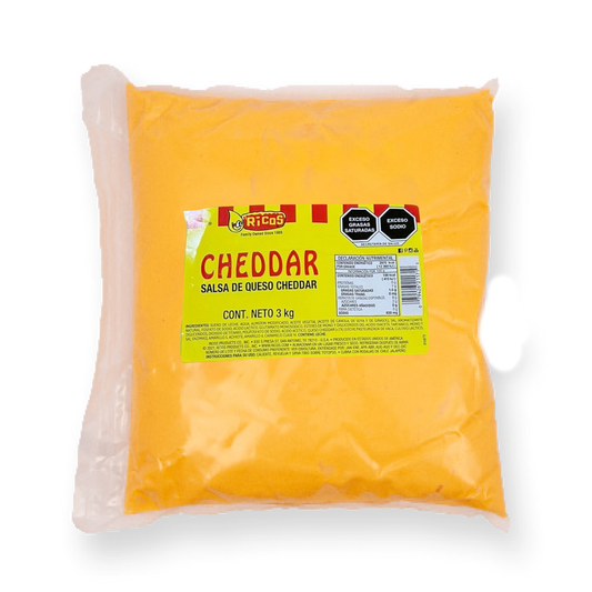 SALSA DE QUESO CHEDDAR 3 KG