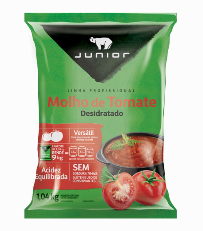 Salsa de Tomate Deshidratado Junior - 1,04 Kg