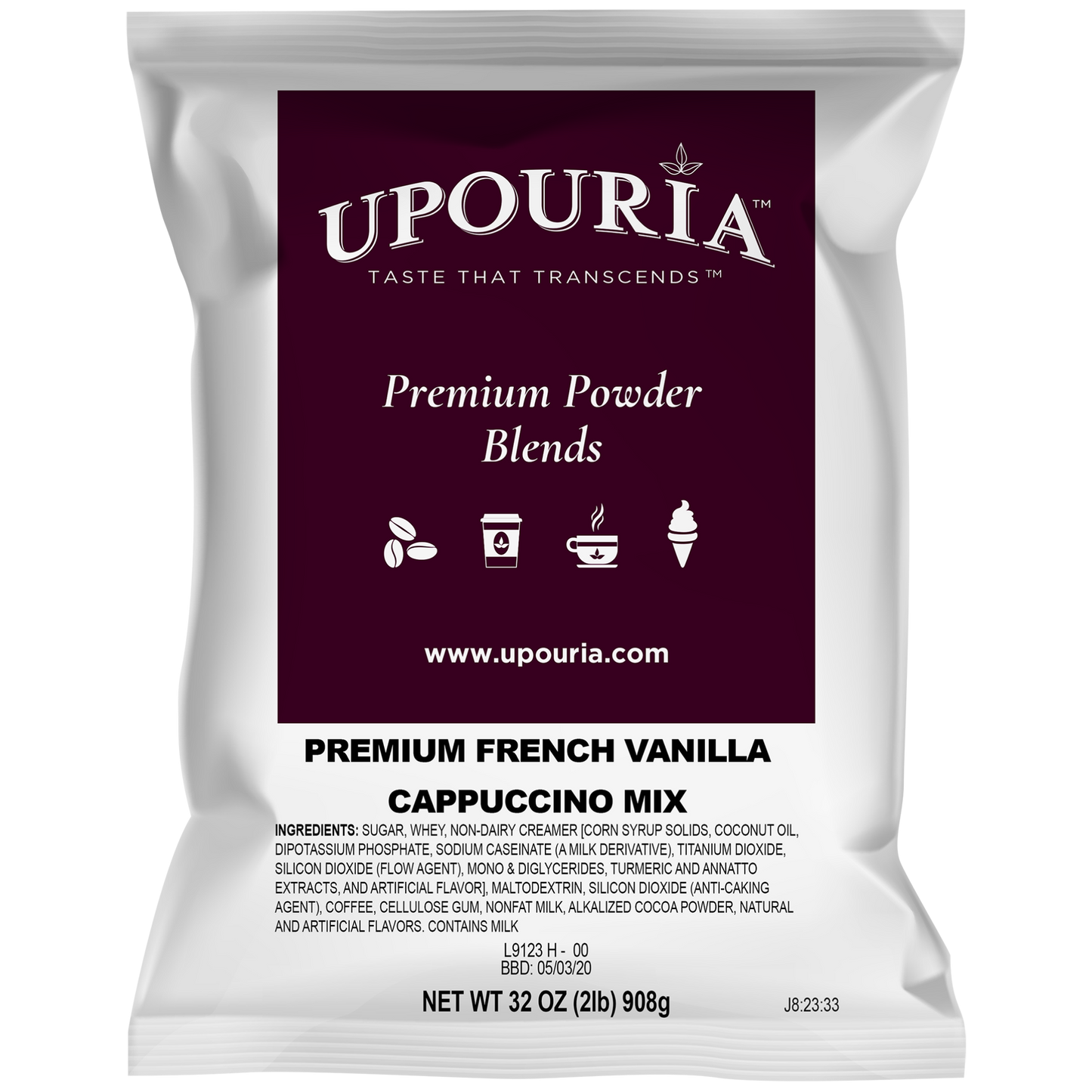 FRENCH VANILLA UPORIA PREMIUM (BOLSA 907G)