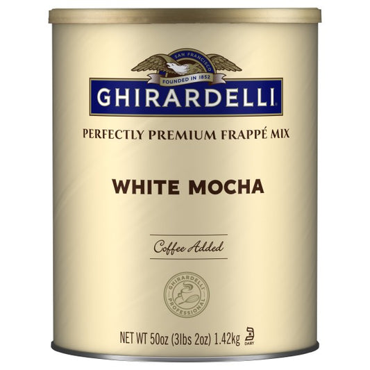 GHIRARDELLI WHITE MOCHA FRAPPE 3.12 LBS