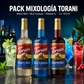 Pack Mixología Torani | Mojito Mint, Blue Curaçao y Raspberry – 3 × 750 ml