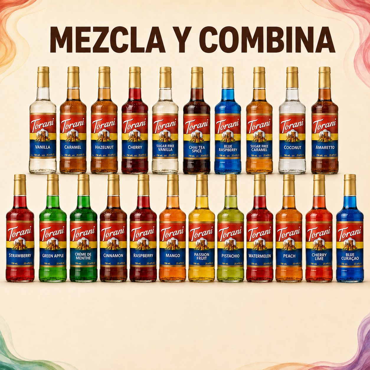 Mezcla y combina Torani