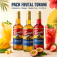 Pack Frutal Torani | Strawberry, Mango y Passion Fruit – 3 × 750 ml